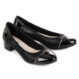 Vices Scarpe casual con tacco basso nero 1