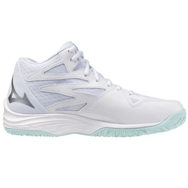 Scarpe da pallavolo Mizuno Thunder Blade con Mid V1GC237540 bianca 1