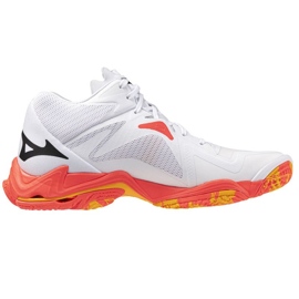 Mizuno Wave Lightning Z8 Mid V1GA240598 Volleyball Scarpe bianca 1