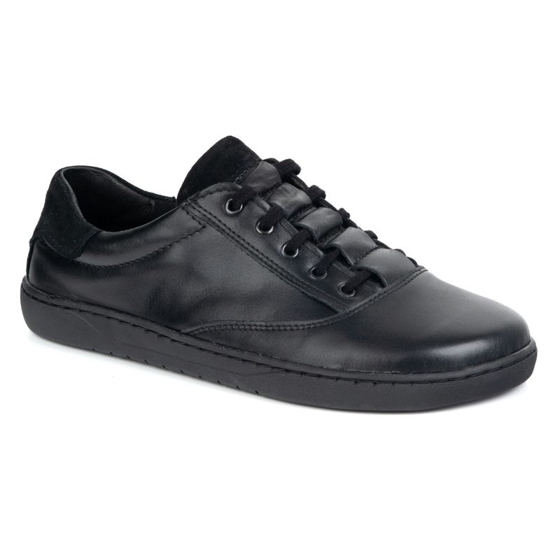Sneaker Maja Olivier femminile a piedi nudi - Scarpe in pelle nera nero 1
