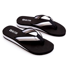 Infradito da donna con piattaforma Big Star LL274781 nero 4
