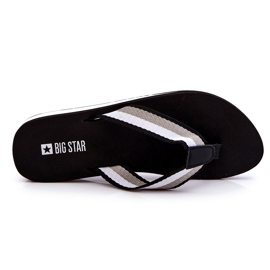 Infradito da donna con piattaforma Big Star LL274781 nero 5