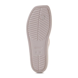 Sandals Crocs giapponese femminile Miami Thong Flip 209793-0WW DEF beige 6