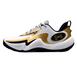 Scarpe da basket Under Armour Spawn 5 3026285 101 bianco 1