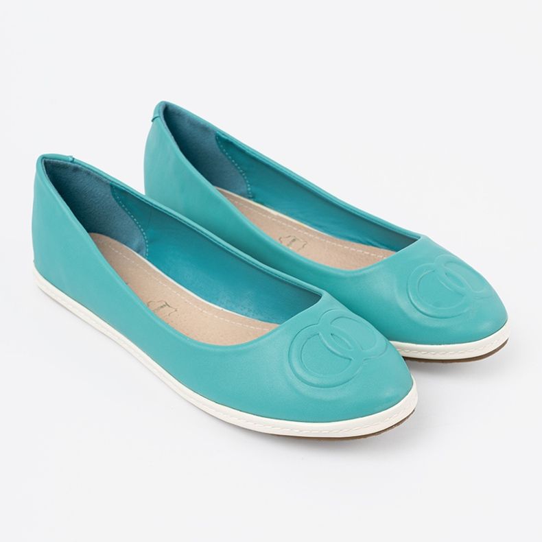 Ballerine femminili blu 1