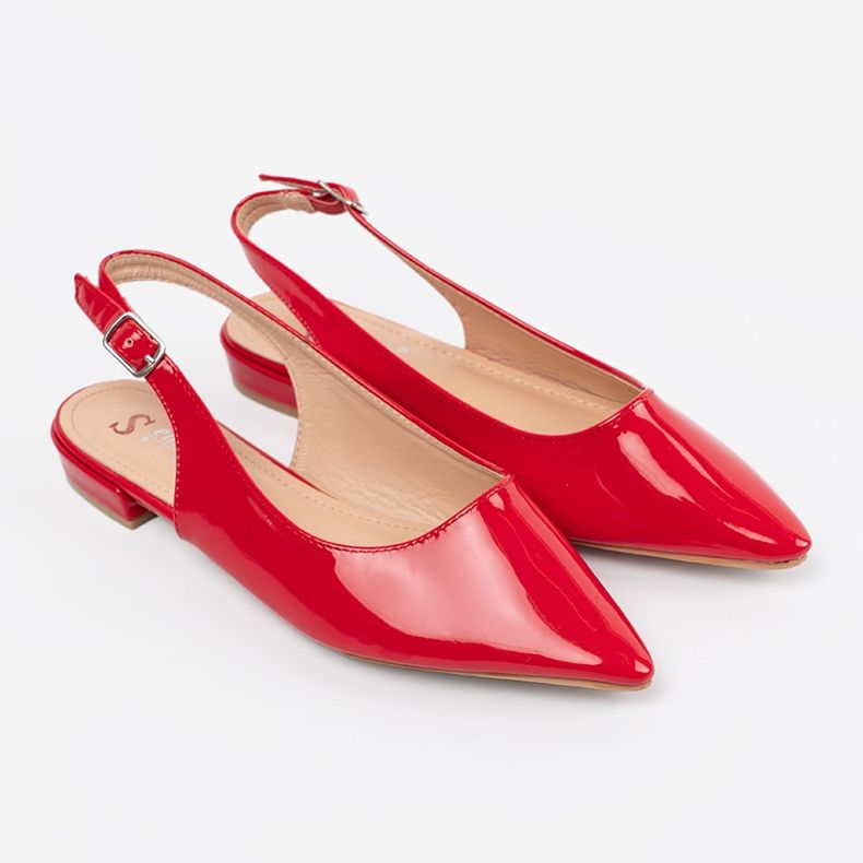 Seastar Pompe verniciate da donne rosse rosso 2