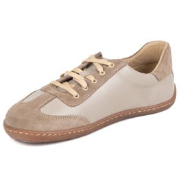 Pelle minimalista a piedi nudi wasak 0744w cappuccino beige 1