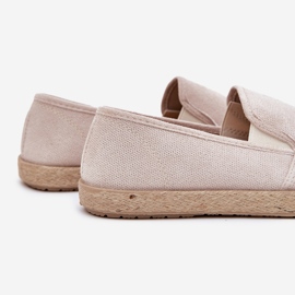 Sneaker maschili di Espadrilles con beige ecologio 2