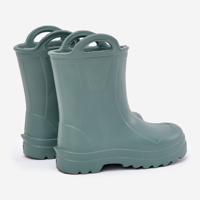 Galoshes per bambini di Lemigo Doggy 735 Green verde 2