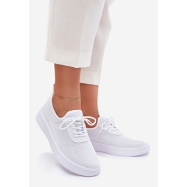 Materiate Spet Sports Scarpe sulla piattaforma bianca femminile bianco 1