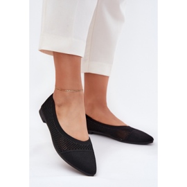 Ballerina in maglie femminile nero 2