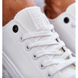 Sneakers Basse da Donna in Pelle Big Star KK274010 Bianche bianco 2