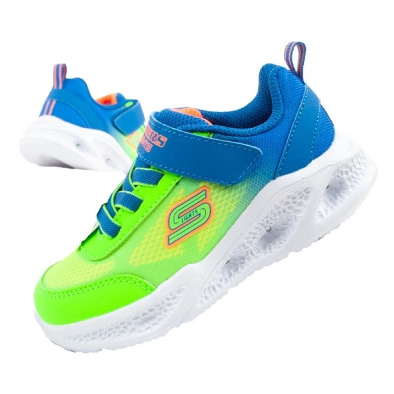 Skechers Schechers S Luci 401495N/BLLM Scarpe blu 1