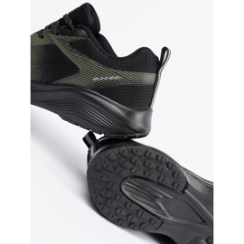 DK Scarpe sportive da uomo leggera verde scuro nero 1