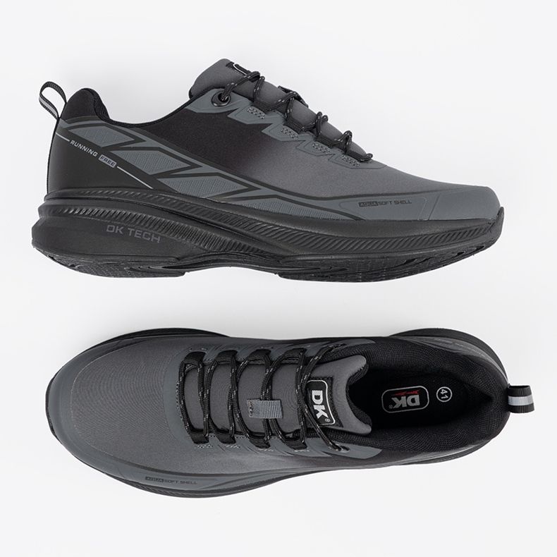 DK Scarpe sportive grigie per uomini grigio 2