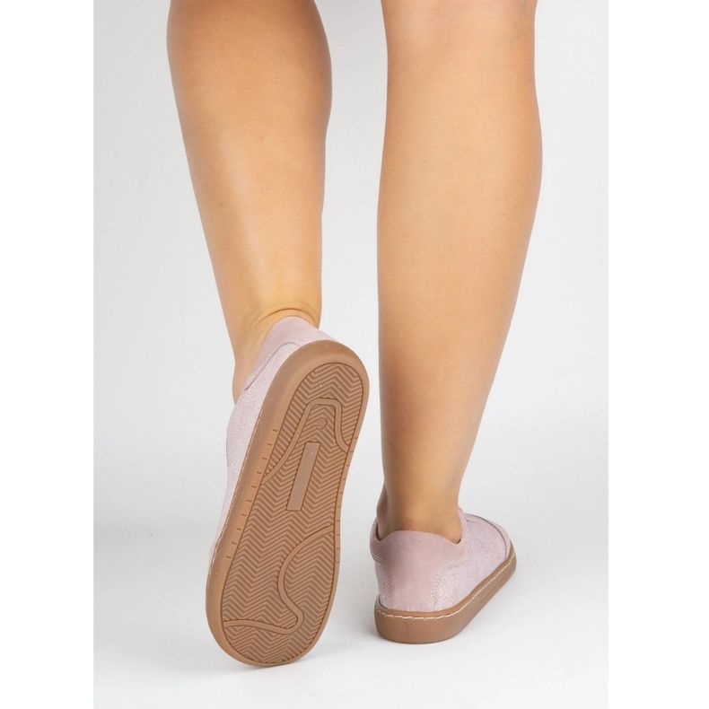 Scarpe da donna a piedi nudi da donna Olivier Eliza Pink Flowers rosa 1
