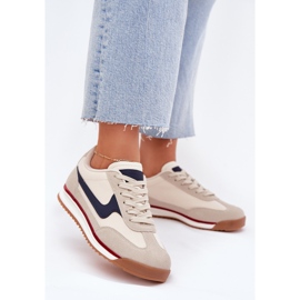 EVento Scarpe sportive da ginnastica da donna beige 2