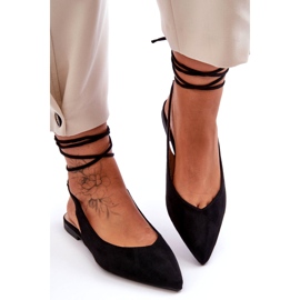 Ballerine eco-ecologiche femminili nero 2