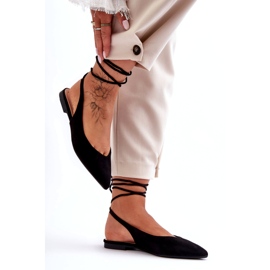 Ballerine eco-ecologiche femminili nero 3