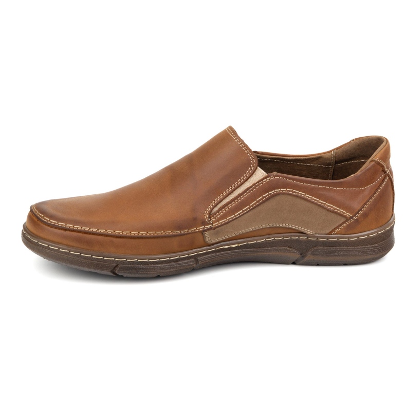 Olivier Slip-On 283GT CAMEL CAMEL MACCASINS MACCASINS CARCHE marrone 1