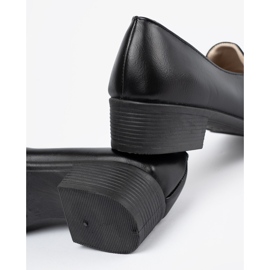 Scarpe a ruote basse da donna nera nero 1