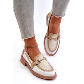 MOAFER MACIEJKA PELLE 06493-11 BIANCO E BEIGE bianca 3
