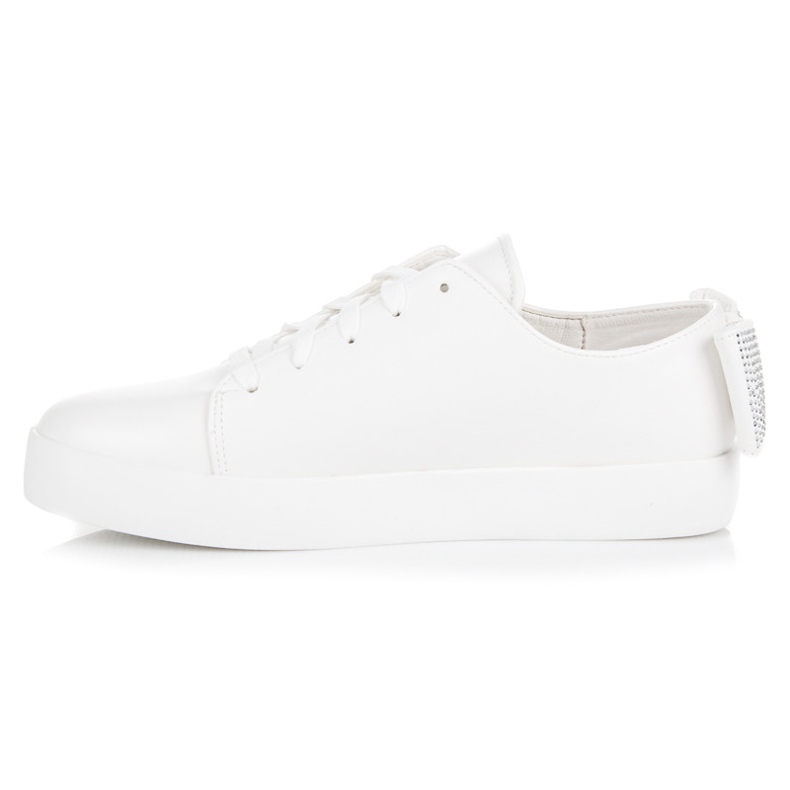 Vices Sneakers allacciate con fiocco bianco 1