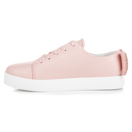 Vices Sneakers Legate Con Un Fiocco rosa 1