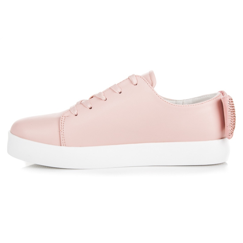 Vices Sneakers Legate Con Un Fiocco rosa 1