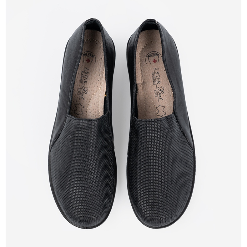 Shelvt Scarpe nere femminili sulla piattaforma nero 1
