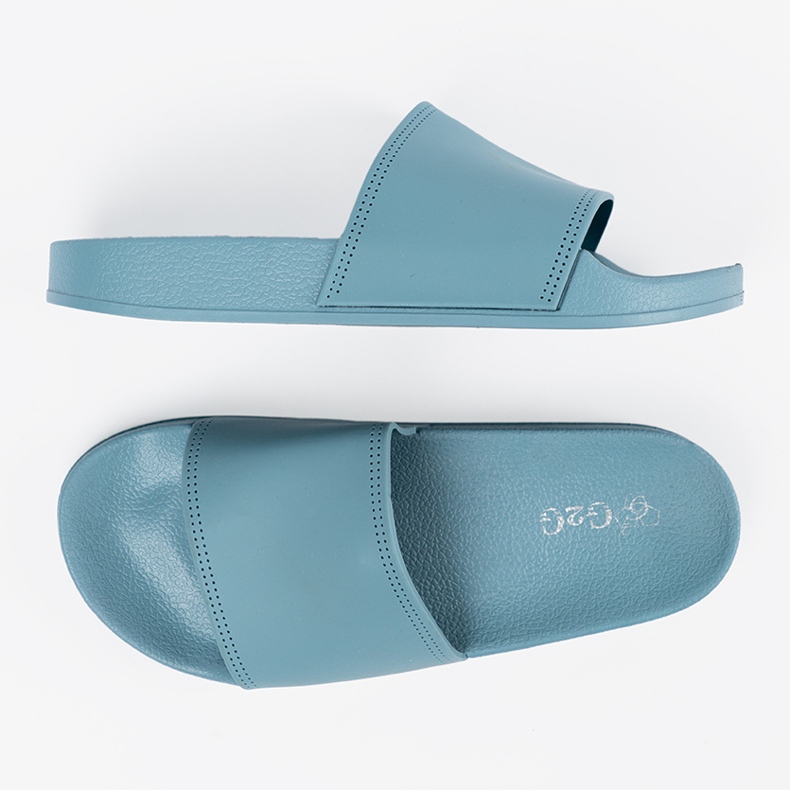 Shelvt Infradito di gomma blu 1