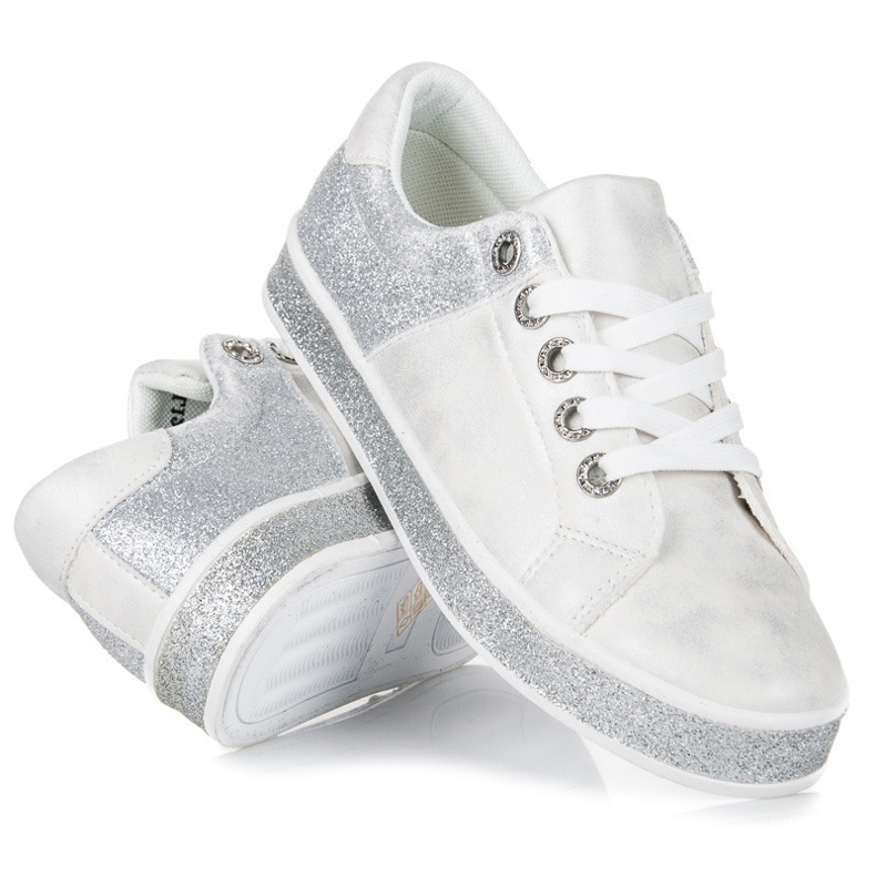 Seastar Sneakers Bianche Sulla Rilegatura bianca 2