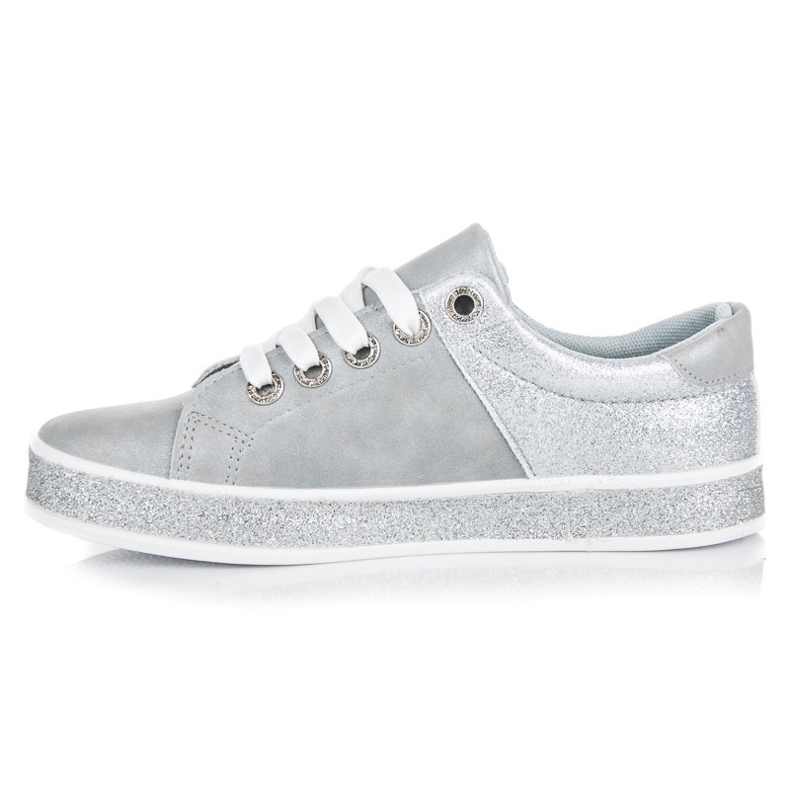 Seastar Sneakers grigie con rilegatura grigio 1