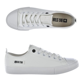 Sneaker maschili Big Star KK174008 Scarpe bianche bianco 1