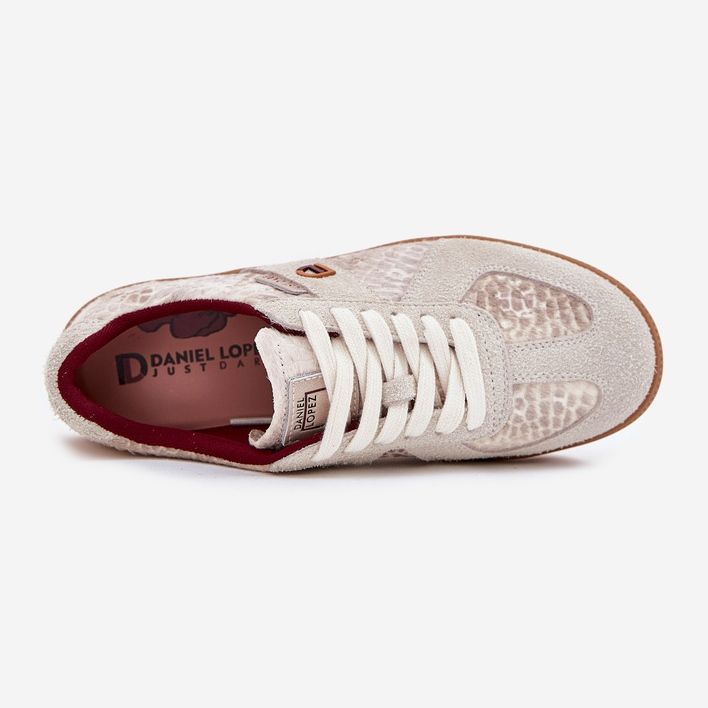 Sneaker femminile Big Star di Daniel Lopez SS2D4032 Animal Beige Pattern 2
