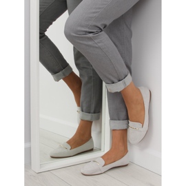 Mocassini donna argento 9988-121 Argento grigio 1