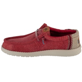 Hey Dude Hey amico wally juta m 43085-79b scarpe rosso 2