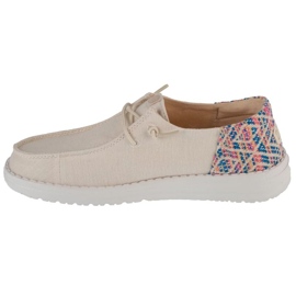 Hey Dude Hey amico wendy funk surf baja scarpe in 43156-1mv bianco 2