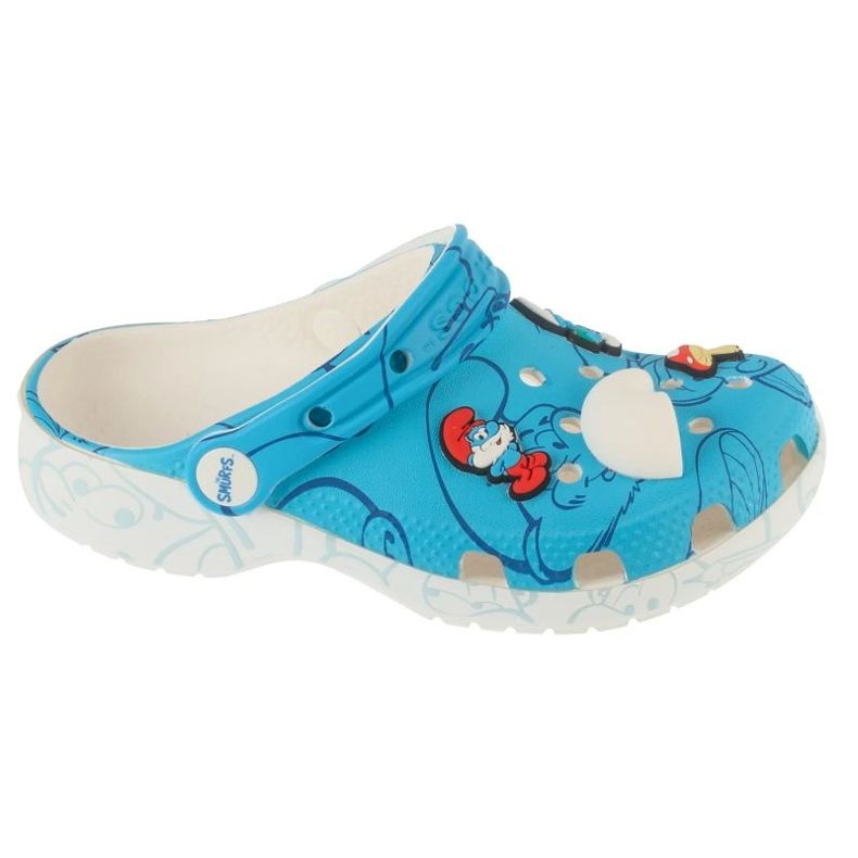 Crocs Classic Puffi Clog Jr 210821-90H Flip-flops blu 1