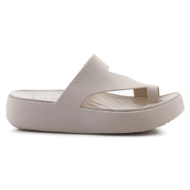 Flip-Flops Crocs Vecchiaia di vacanza Platch Loop 210834-0LH beige 6