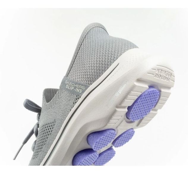 Skechers Schechers Go Walk 7-Via 125213/Gylv Scarpe grigio 6