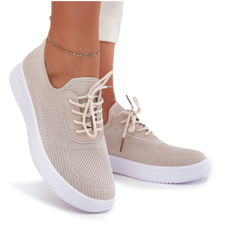 Seastar Materiate Spet Sports Scarpe sulla piattaforma Beige femminile 4