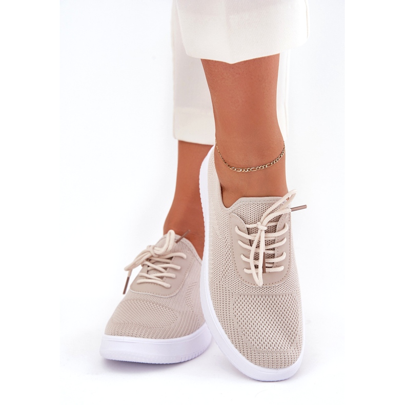 Seastar Materiate Spet Sports Scarpe sulla piattaforma Beige femminile 2