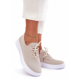 Seastar Materiate Spet Sports Scarpe sulla piattaforma Beige femminile 1