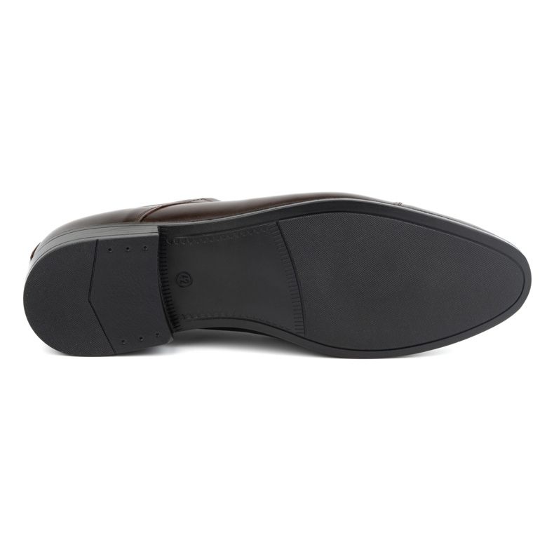 Olivier Scarpe da uomo in pelle formale 288 marrone scuro 4