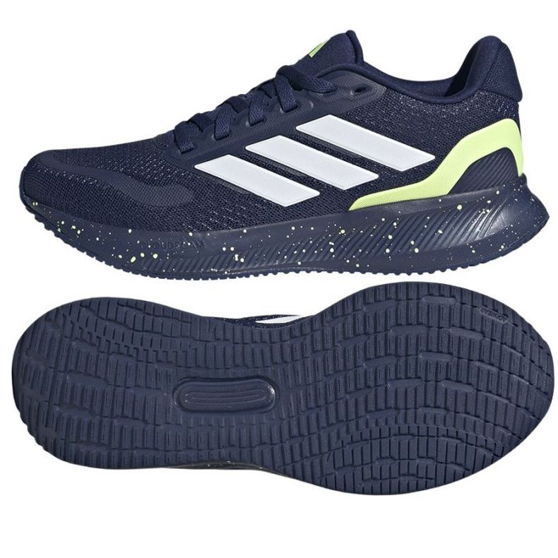 Scarpe adidas runfalcon 5 jr jq9781 blu 1