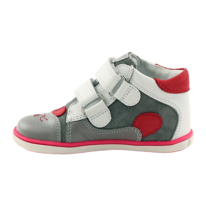 Scarpe da bambina per coniglio Bartek 11702 grigio 2