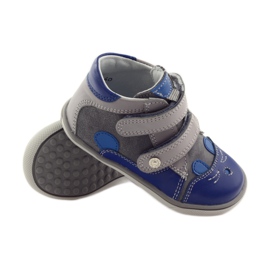 Scarpe da bambino per coniglio Bartek 11702 grigio blu 3