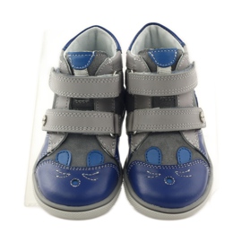 Scarpe da bambino per coniglio Bartek 11702 grigio blu 4