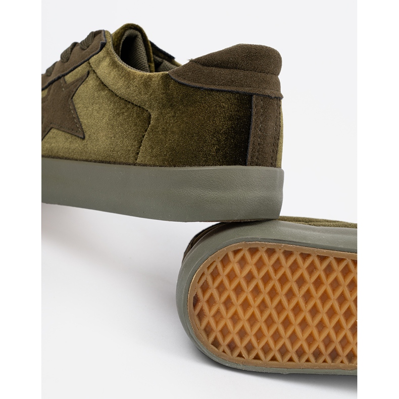 Seastar Sneaker da donna verde scuro con una stella 1